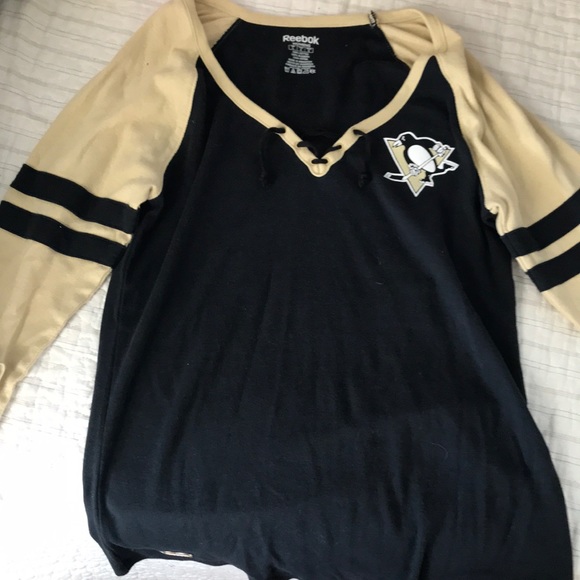 Reebok Tops - Pittsburgh penguins long sleeve
